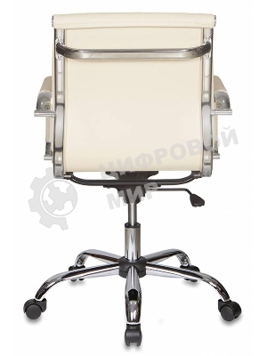 Кресло Бюрократ CH-993-Low/Ivory слоновая кость, экокожа
