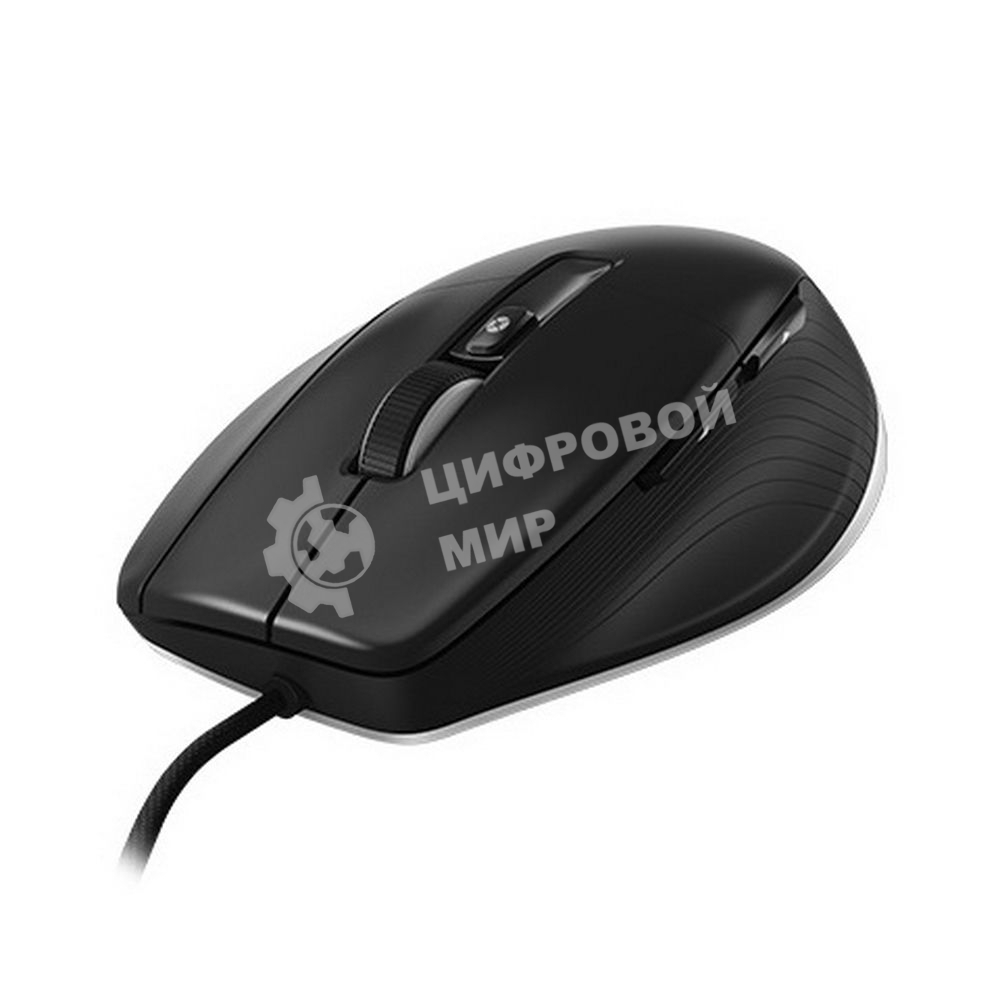 Мышь проводная 3DConnexion CadMouse Pro (3DX-700080) черный, 7200 dpi, USB, кнопки - 7
