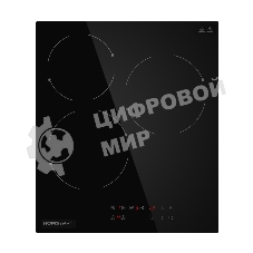 Электрическая варочная панель HOMSair HVС43BK Hi-Light, независимая, черный