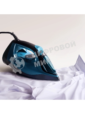 Утюг Aresa AR-3127 синий/черный, 2700 Вт, 45 г/мин, 145 г/мин, 320 мл