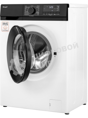 Стиральная машина Weissgauff WM 45106 Steam белая, загрузка фронтальная 6кг, 1000 об/мин., класс: A+