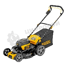Газонокосилка аккумуляторная бесщет. Denzel DLM-460, 460 мм, травосб. 65 л., Li-Ion, 40 В