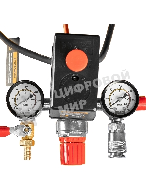 Компрессор воздушный Denzel BCV2200/100 рем. привод, 2,2 кВт, 100 л, 370 л/мин