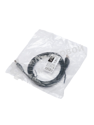 Кабель USB2.0 Cablexpert CC-USB2-AMAM-3M, AM/AM, экран, 28/26AWG, медь, Pro, 3м, черный, пакет