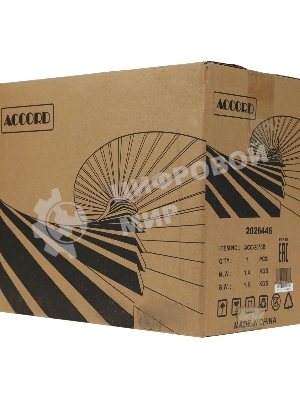 Компьютерный корпус Accord Entry ACC-2053B черный без БП mATX 1x80мм 1x120мм 2xUSB2.0 audio