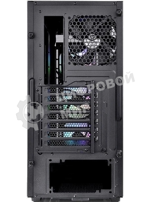 Компьютерный корпус Thermaltake Divider 300 TG ARGb черный без БП ATX 2x120мм 2xUSB 3.0 audio front door bott PSU