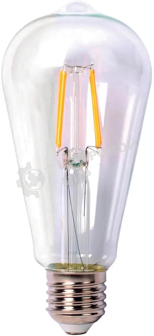 Лампа светодиодная филаментная Thomson TH-B2341 E27, эдисон, 7Вт, 6500К, белый холодный, 1 шт.