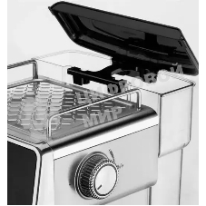 Кофеварка рожковая Ufesa BERGAMO серебристый, исп. кофе - молотый, 1.8 л, 1350 Вт, 20 бар