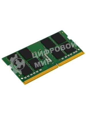 Оперативная память Kingston ValueRAM, DDR4, 16GB (1x16GB), 2666MHz, CL19, SO-DIMM