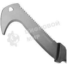 Секач Patriot PB-521. 521 мм, ПТФЭ (Teflon) покрытие, 52 HRC, пила, PP+TPR рукоять, ножны