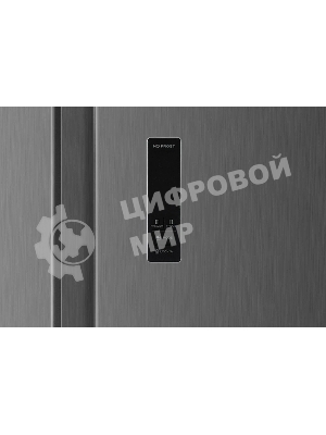 Холодильник Kraft KF-MS4801XI серый двухкамерный, 316/164 л, морозилка сбоку, No Frost, Side-by-Side