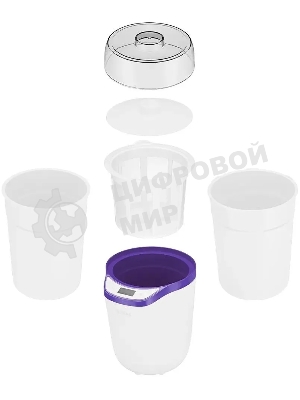 Йогуртница Kitfort КТ-2077-1 фиолетовый