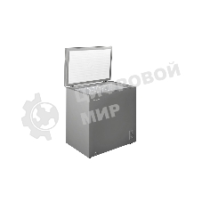 Морозильный ларь Kraft BD(W)-230SRX серебристый, 214л