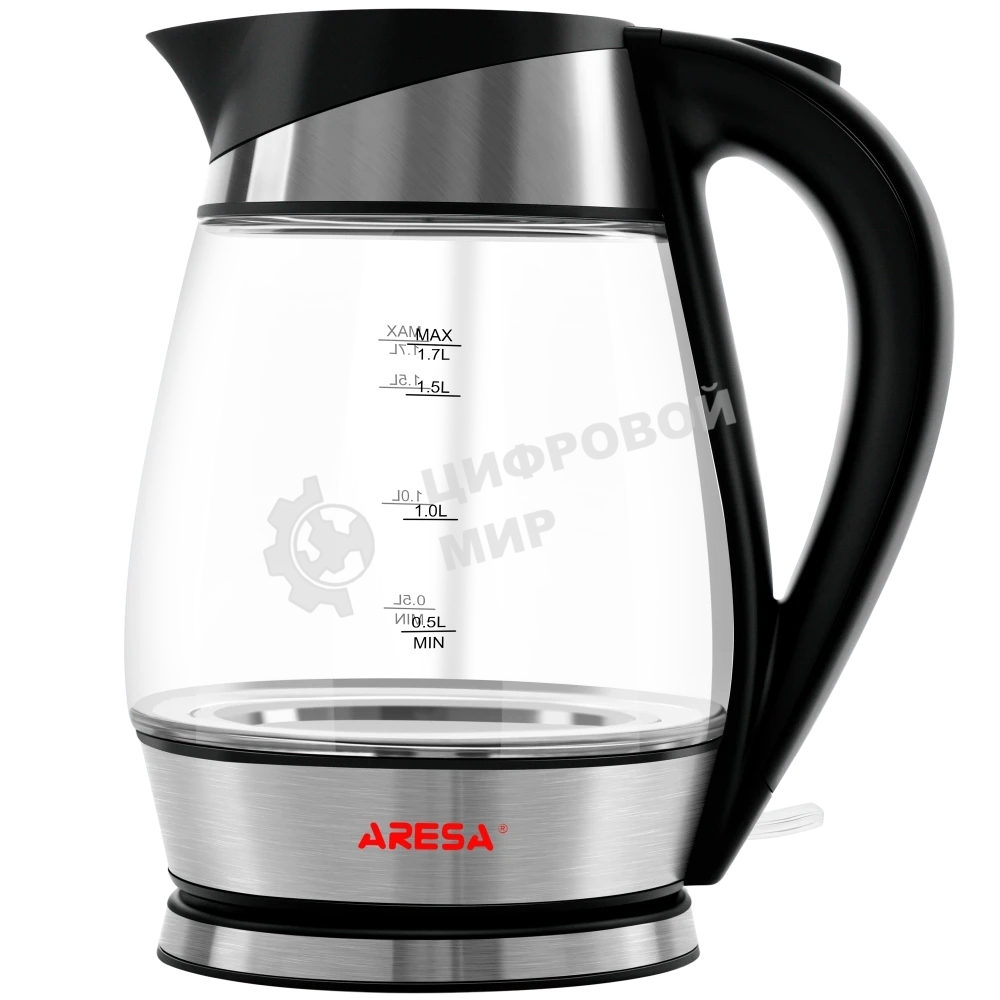 Чайник Aresa AR-3441 220-240В, 50 Гц, 2000 Вт, 1.7 л