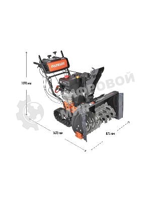 Снегоуборщик бензиновый Patriot СИБИРЬ 130 CЕТ 13л.с.