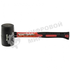 Киянка Matrix 11185 резиновая, 450 г, черная резина, фибергласовая рукоятка