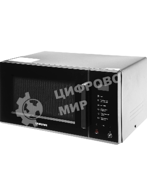 Микроволновая печь Samsung MS23T5018AK/BW черный, 23 л, 800 Вт, переключатели - сенсор