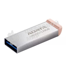 Флешка USB ADATA UR350 (UR350-32G-RSR/BG), 32G, USB 3.2, R/W 100/15, серебристый/коричневый