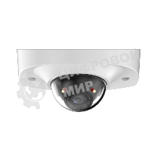 Уличная мини-купольная IP-видеокамера Dahua DH-IPC-HDBW2449FP-AS-IL-0360B Smart Dual Light с ИИ 4Мп, 1/2.9” CMOS, объектив 3.6мм, видеоаналитика, ИК до 30м, LED до 30м, IP67, корпус: металл