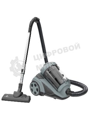 Пылесос Eurostek EVC-3010 синий, 400/2800 Вт, уборка сухая, пылесборник контейнер 3 л