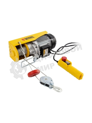 Тельфер электрический Denzel TF-500 0.5 т, 1020 Вт, высота 12 м, 10 м/мин