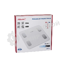 Весы напольные электронные Atlanta ATH-6163 (белый)