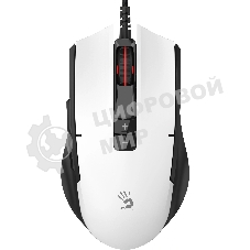 Мышь проводная A4Tech Bloody ES8 белый, 6000 dpi, USB, кнопки - 7
