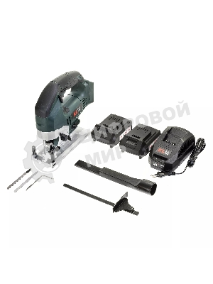 Лобзик электрический профессиональный бесщеточный KLPRO KLDT18B-20 (18В, Li-ion-2шт, 2.0А·ч, патрубок для пылесоса, полотна (дерево/металл, З/У, кейс)