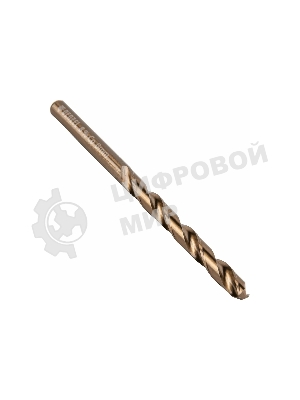 Сверло по металлу Denzel 6 мм, HSS Co-8%
