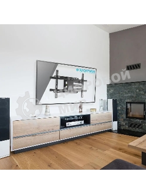 Настенный кронштейн Kromax DIX-20 черный для LED/LCD телевизоров Диагональ экрана (дюймы): 22