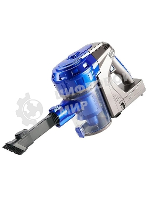 Пылесос вертикальный Kelli KL-8022 синий, питание от аккумулятора, 250 Вт, уборка сухая, пылесборник 1 л