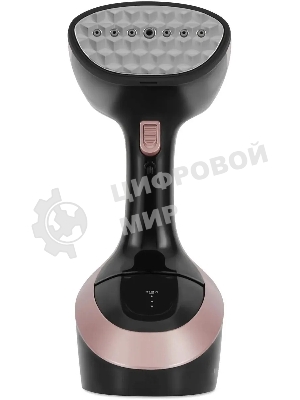 Отпариватель Hyundai H-HS02127 черный/розовый, 1650 Вт, 25 г/мин, 300 мл