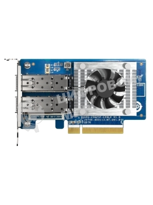 Двухпортовая сетевая карта QNAP Expansion Card 25 GbE SFP28, PCIe Gen4 x8