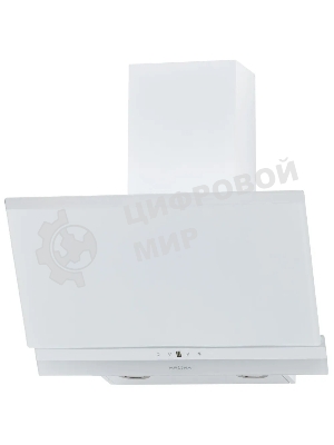 Вытяжка наклонная Krona Irma A 600 White S белый/серебристый, 59.5 см, 1300 куб. м/ч, 65 дБ