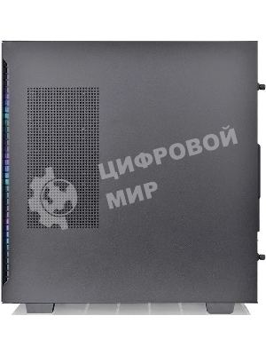 Компьютерный корпус Thermaltake Divider 300 TG ARGb черный без БП ATX 2x120мм 2xUSB 3.0 audio front door bott PSU