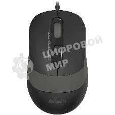 Мышь проводная A4Tech Fstyler FM10ST серый, 1600 dpi, USB, кнопки - 4