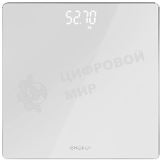 Весы напольные электронные Energy EN-421 (стеклянная поверхность, 180 кг, белый)