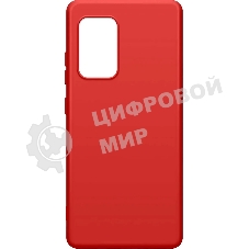 Чехол (клип-кейс) BORASCO Microfiber Case, для Samsung Galaxy A52, красный