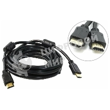 Кабель HDMI 5bites APC-014-030 HDMI M/HDMI M V1.4b, высокоскоростной, ethernet+3D, зол.разъемы, ферр.кольца, 3м.
