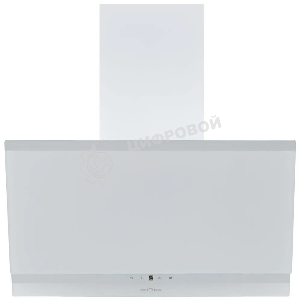 Вытяжка наклонная Krona Irma A 600 White S белый/серебристый, 59.5 см, 1300 куб. м/ч, 65 дБ
