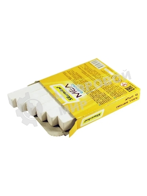 Мел белый Silwerhof 882085-06 Солнечная коллекция (6шт) картонная коробка