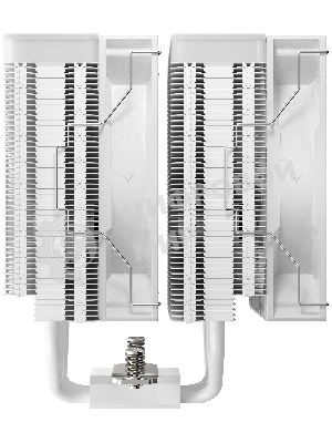 Кулер для процессора DEEPCOOL AG620 WH ARGb V2 LGA20XX/1700/1200/115X/AM5/AM4 (9шт/кор, TDP 260W, PWM, ARGb DUAL Fan 120мм, 6 тепл. трубок, белый) RET