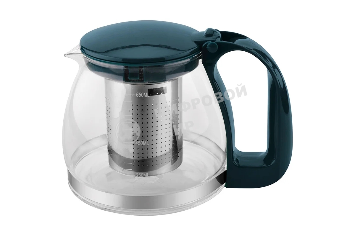 Чайник заварочный MALLONY Decotto-AS-750 из жаропрочного стекла, 750 мл