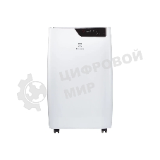 Кондиционер мобильный Electrolux EACM-09 GT/N6 9000 BTU, 24 м², 50 дБ, охлаждение, обогрев, осушение, белый