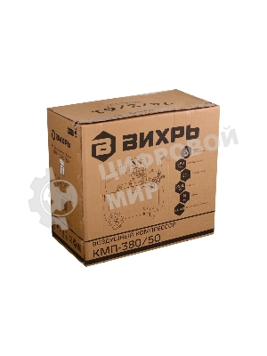 Компрессор Вихрь КМП-380/50