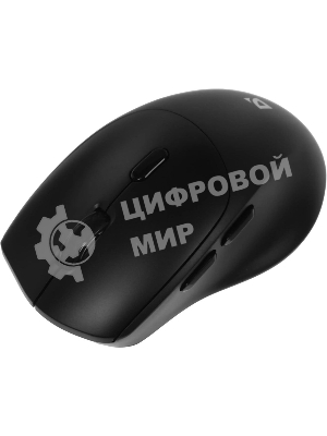 Мышь беспроводная Defender Effect X MS-095 черный, 1600 dpi, радиоканал, USB, кнопки - 6