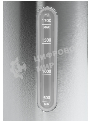 Чайник электрический Candy CK-204 1.7л. 2200Вт графит корпус: нерж.сталь