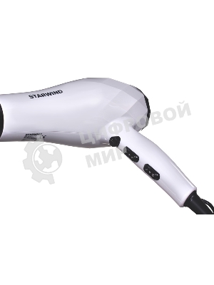Фен Starwind SHT6101 серый/черный, 2000 Вт