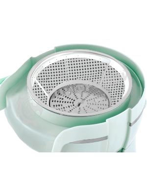 Соковыжималка Starwind SJ2326 бирюзовый, центробежная, 750 Вт, 400 мл, механическое