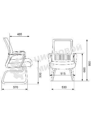 Кресло Бюрократ MC-209/B/TW-11 черный, сетка, 120 кг, механизм качания